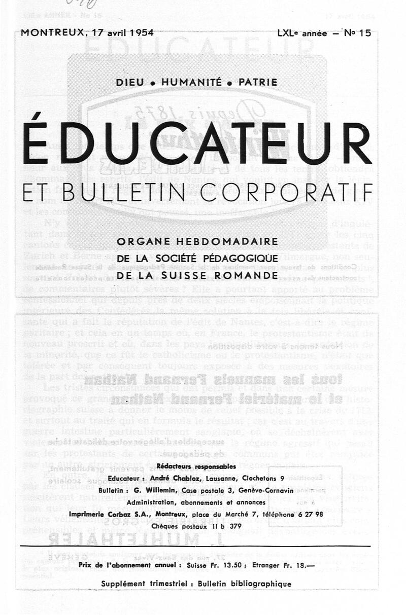 Buchumschlag - Heft 15