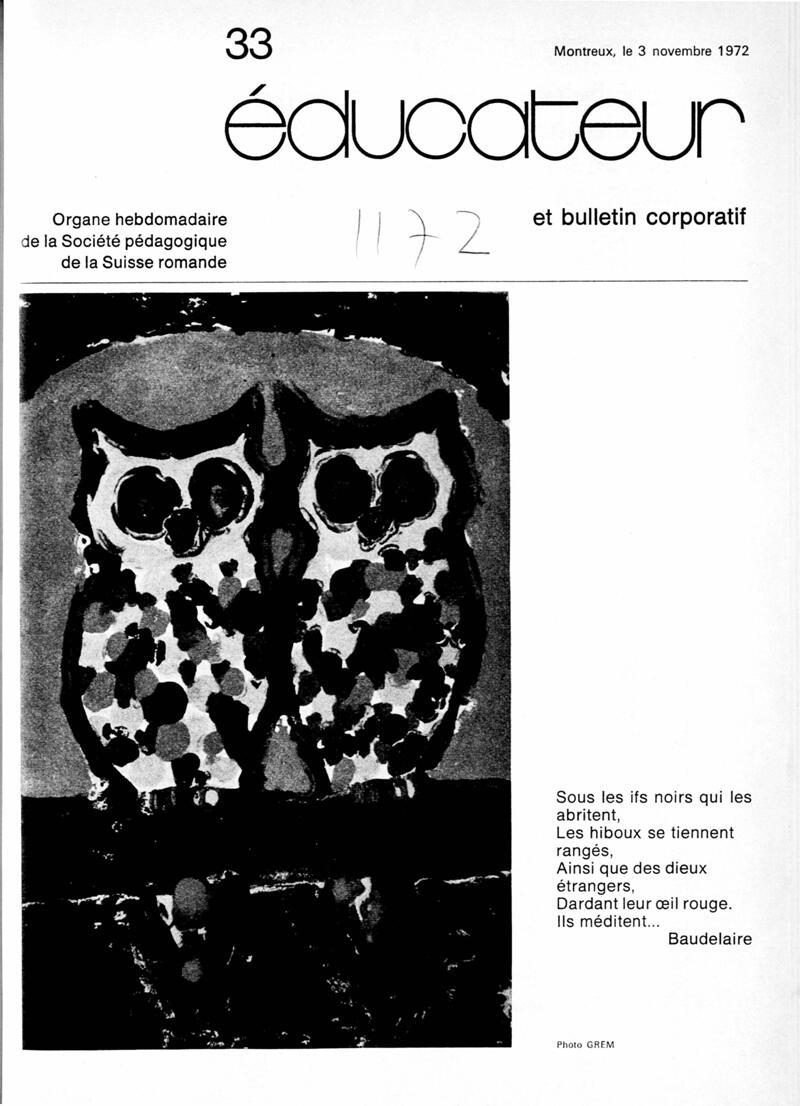 Buchumschlag - Heft 33