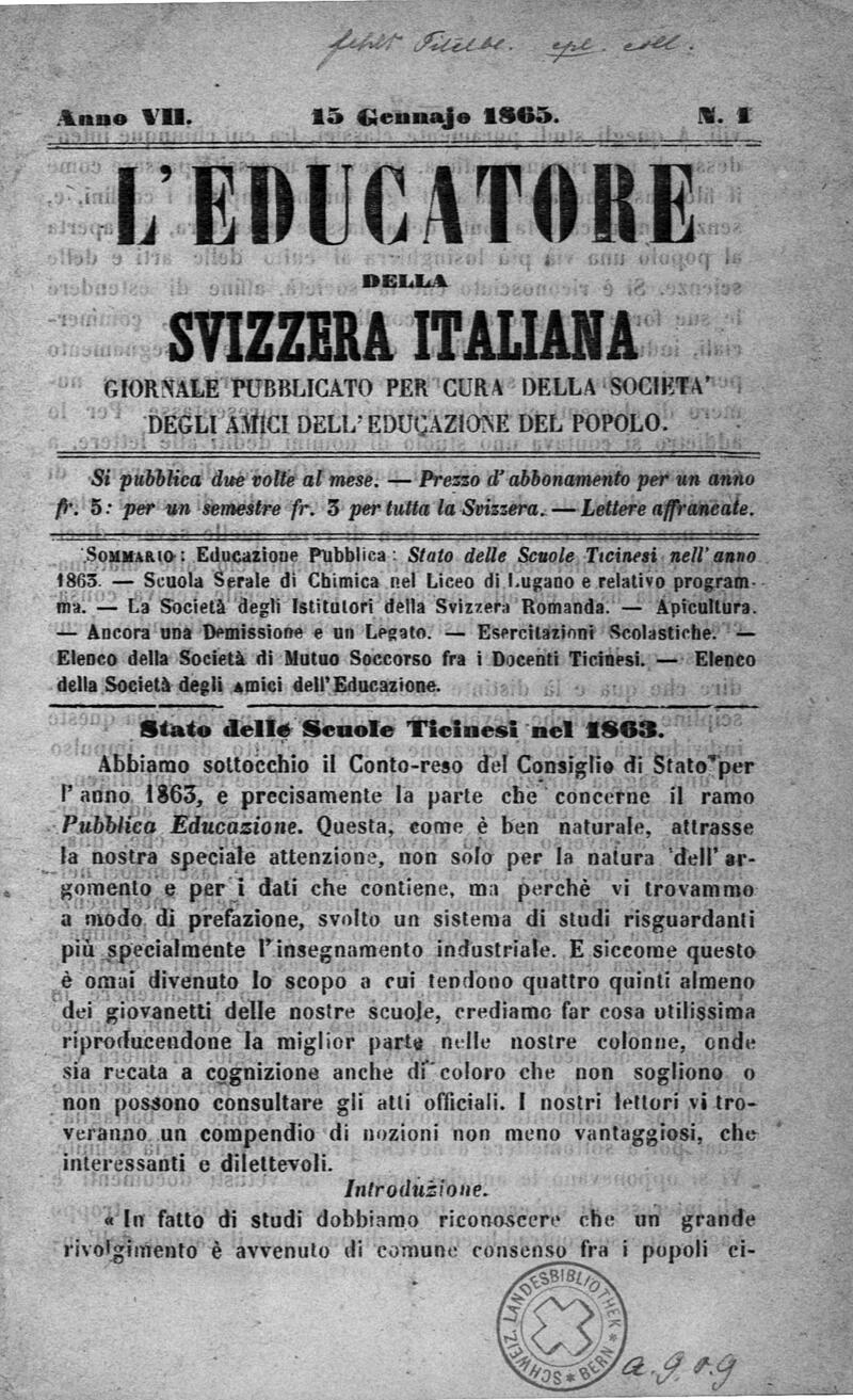 Buchumschlag - Heft 1