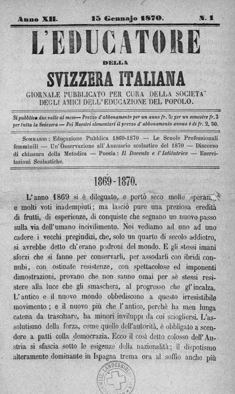 Buchumschlag - Heft 1