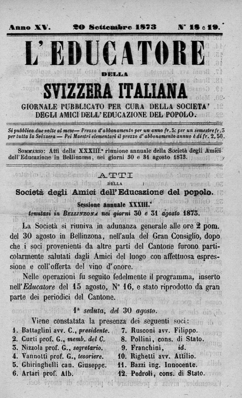 Buchumschlag - Heft 18-19