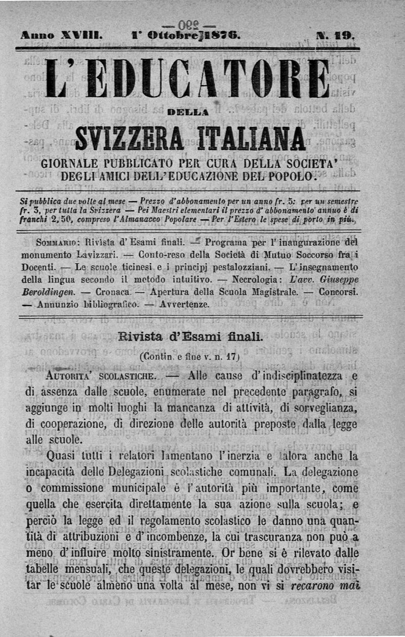 Buchumschlag - Heft 19