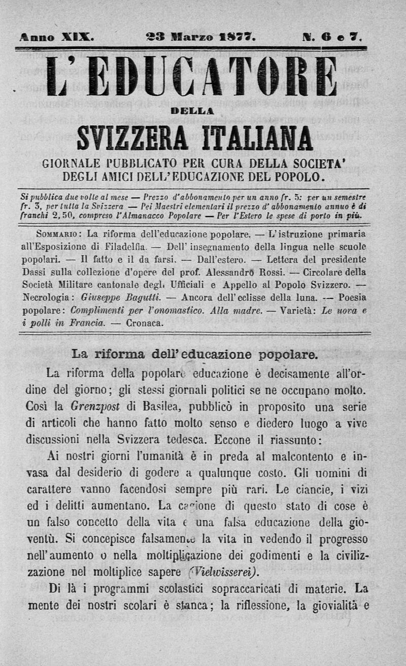 Buchumschlag - Heft 6-7