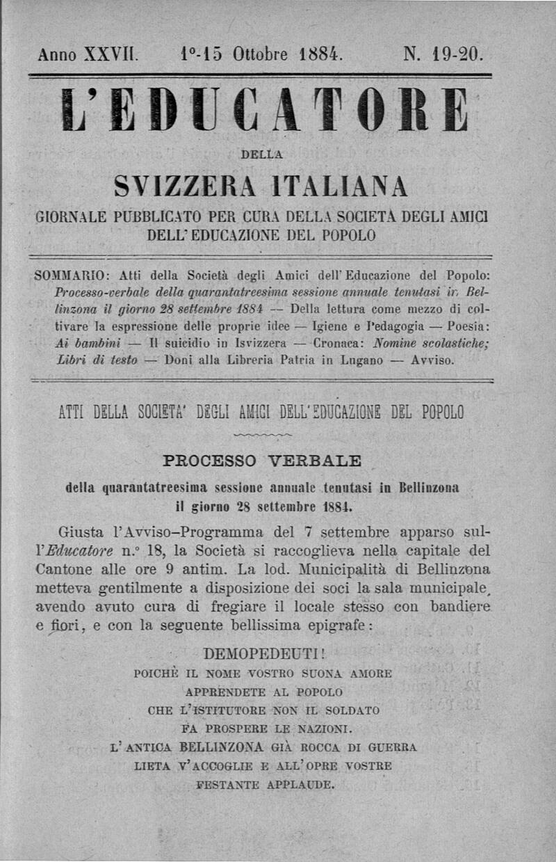 Buchumschlag - Heft 19-20