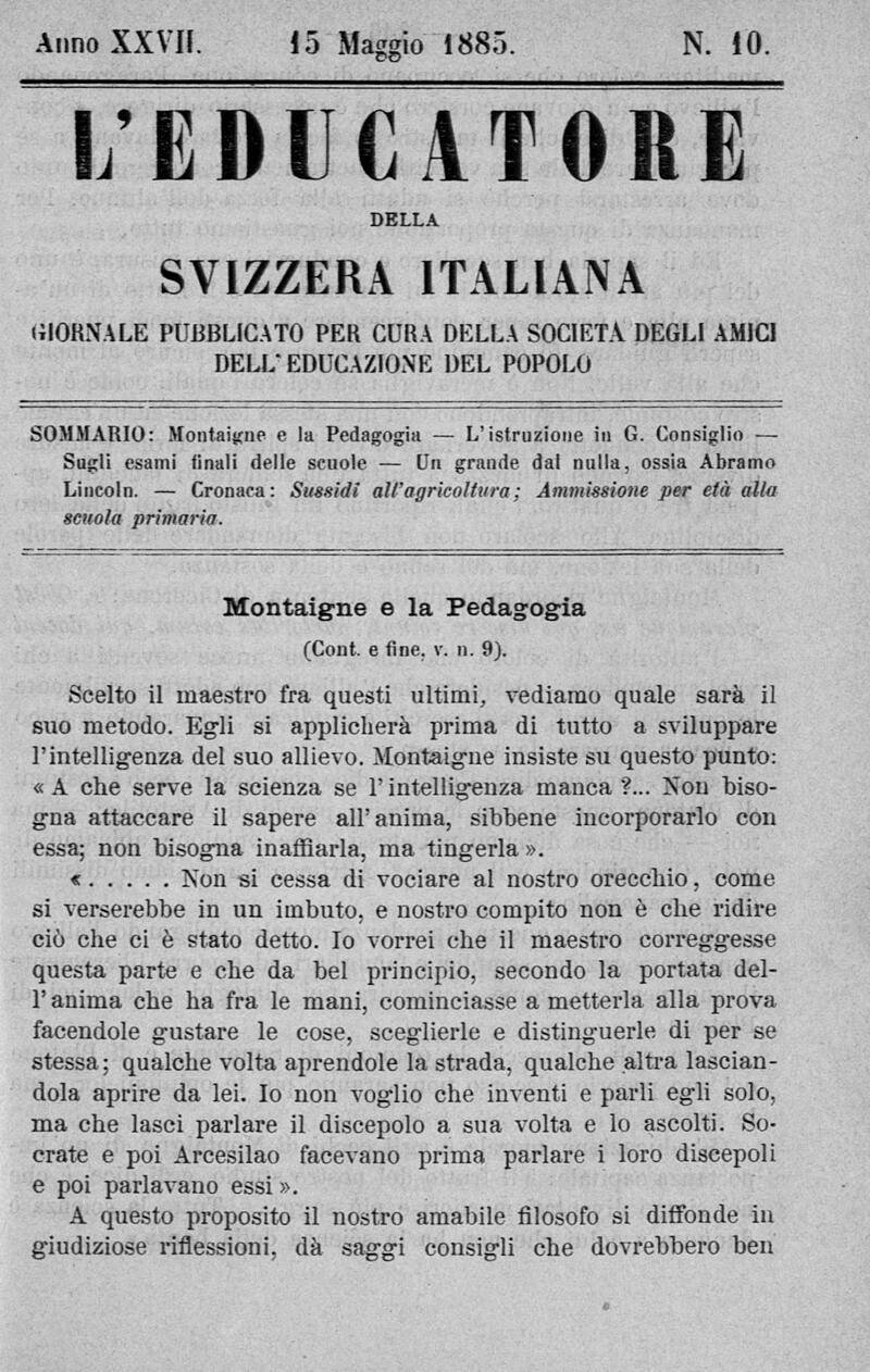 Buchumschlag - Heft 10