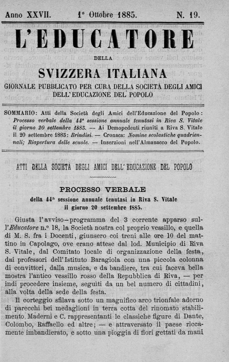 Buchumschlag - Heft 19