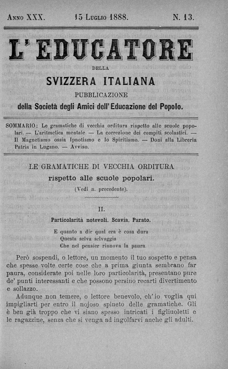 Buchumschlag - Heft 13