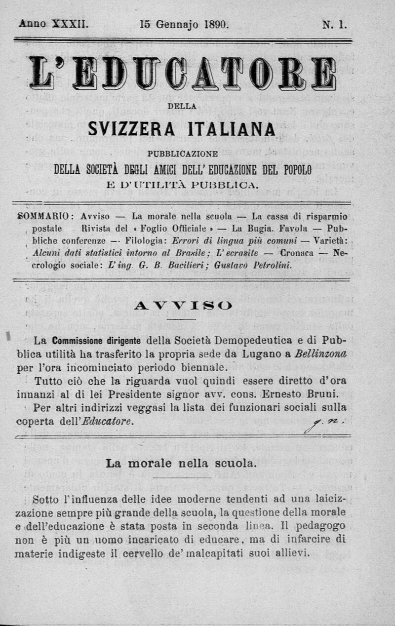 Buchumschlag - Heft 1