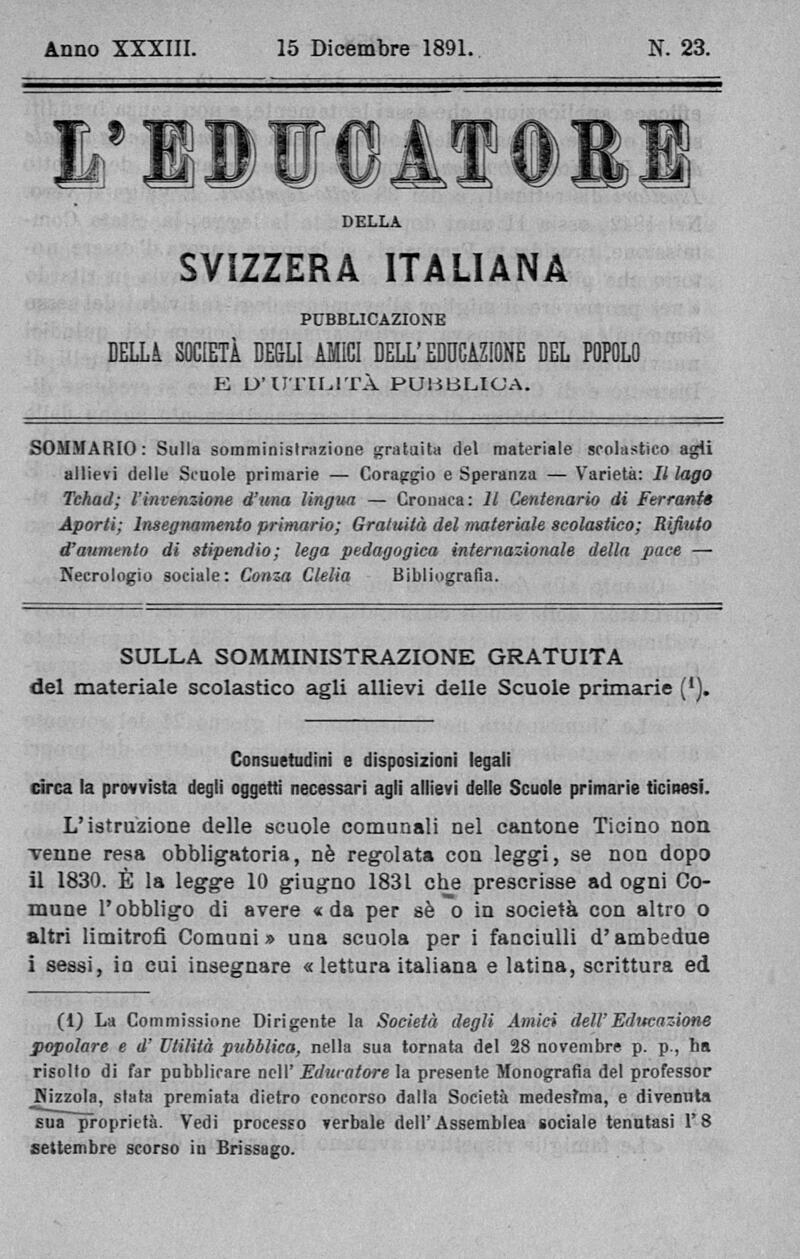 Buchumschlag - Heft 23