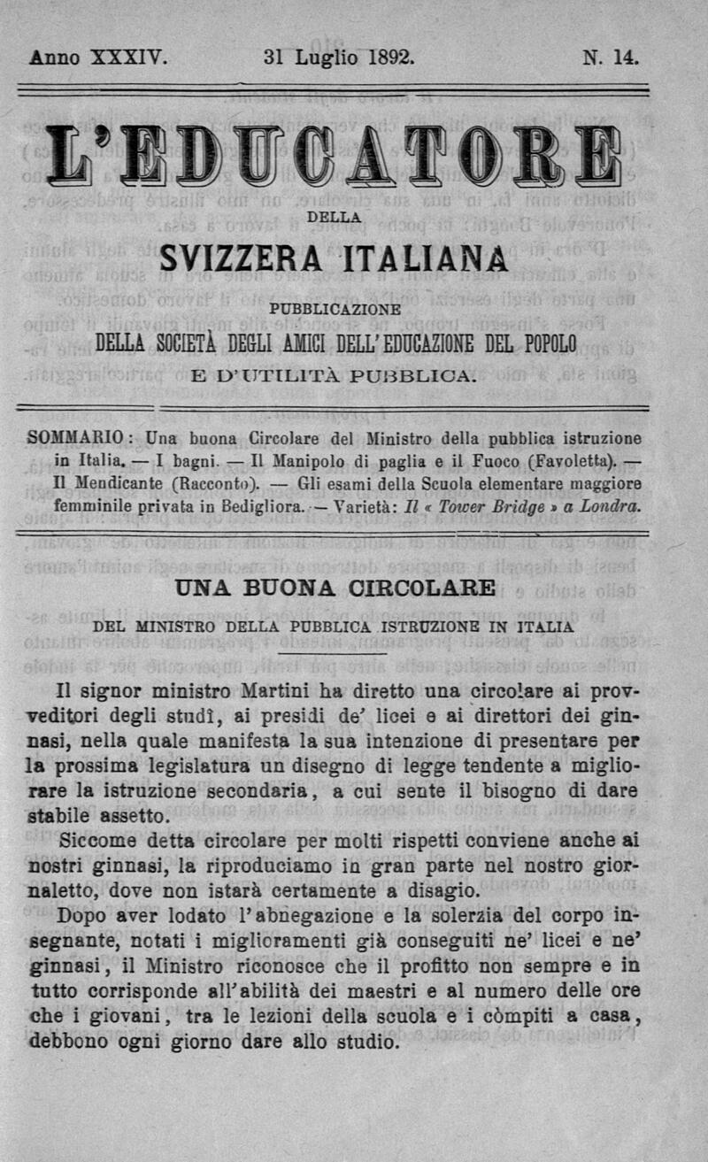 Buchumschlag - Heft 14