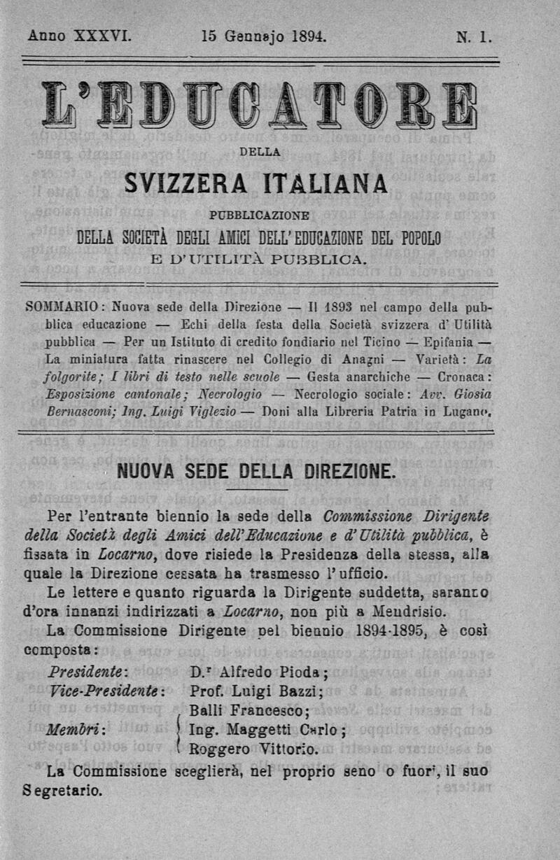 Buchumschlag - Heft 1