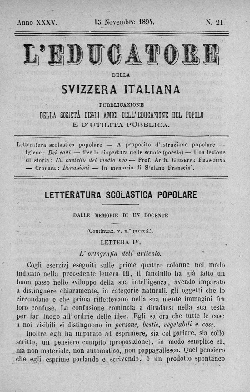 Buchumschlag - Heft 21