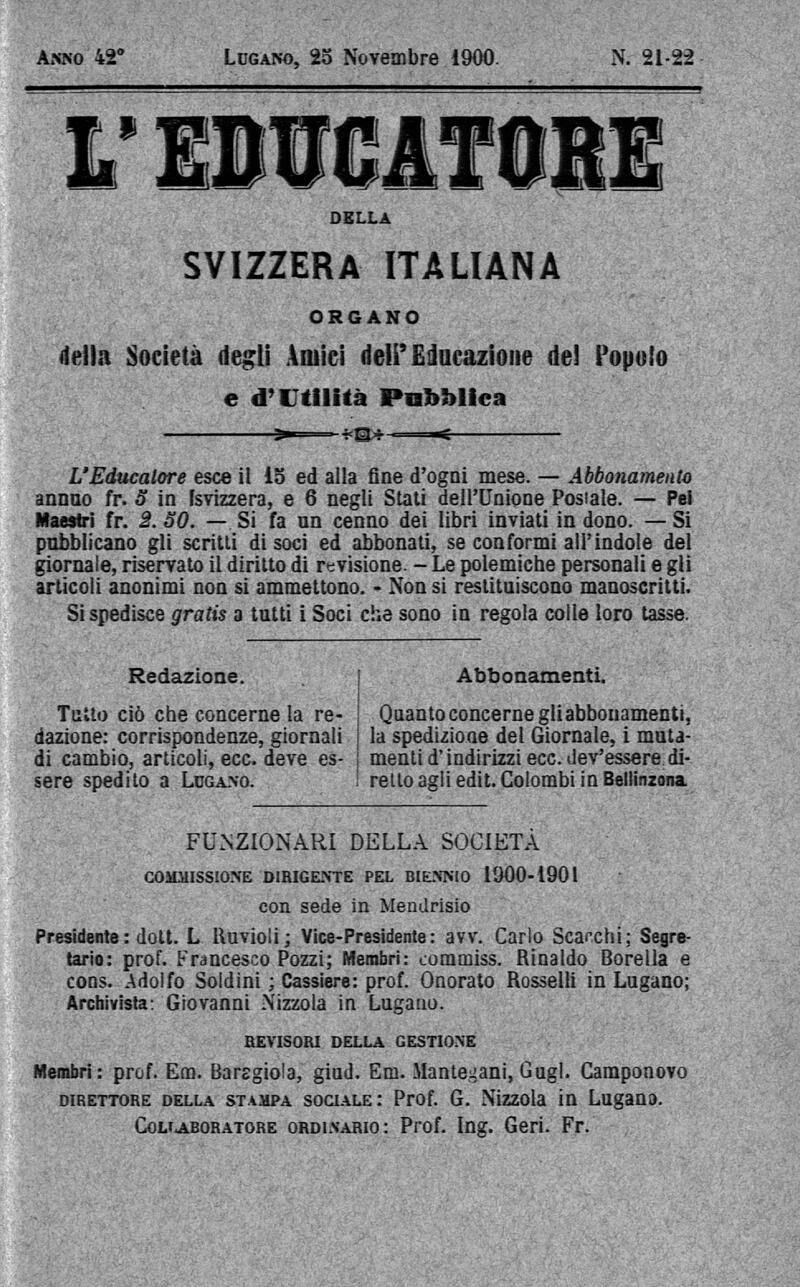 Buchumschlag - Heft 21-22