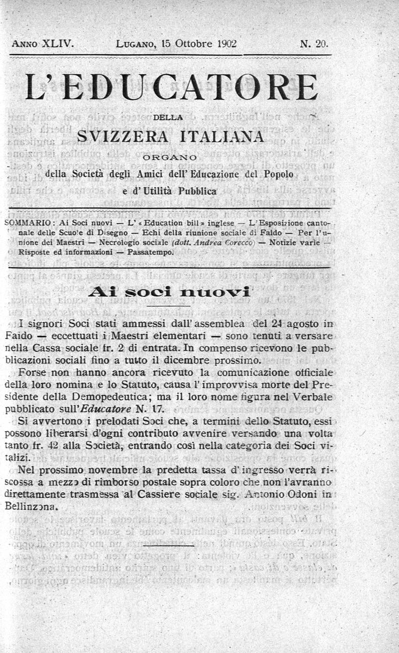 Buchumschlag - Heft 20