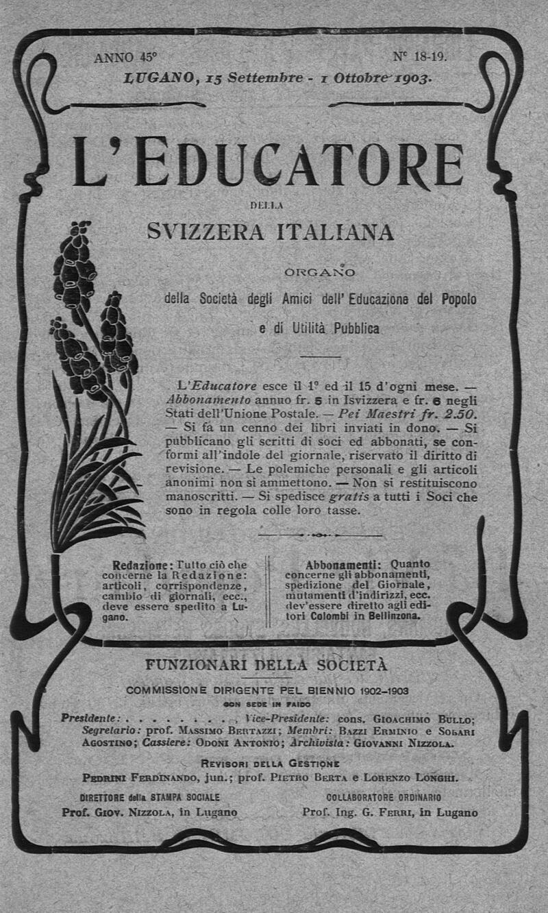 Buchumschlag - Heft 18-19