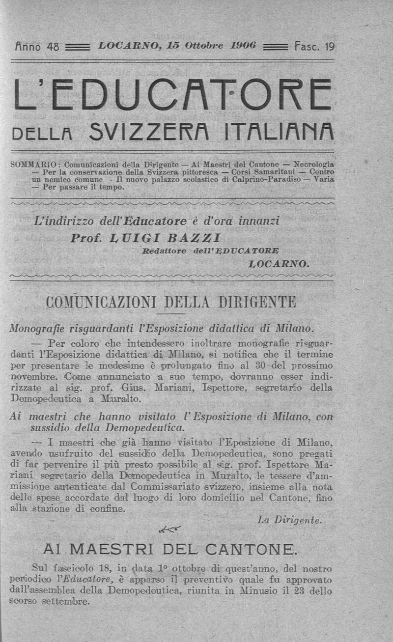 Buchumschlag - Heft 19