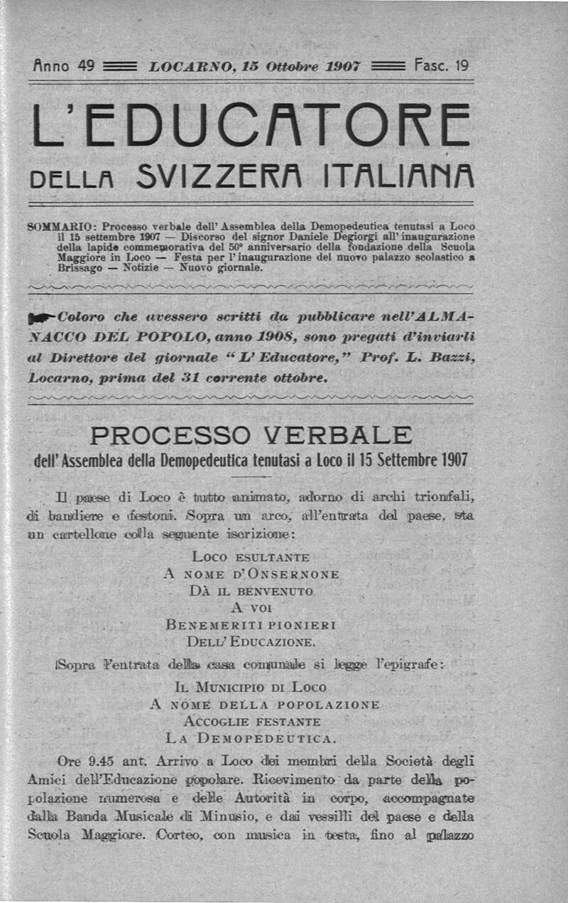 Buchumschlag - Heft 19