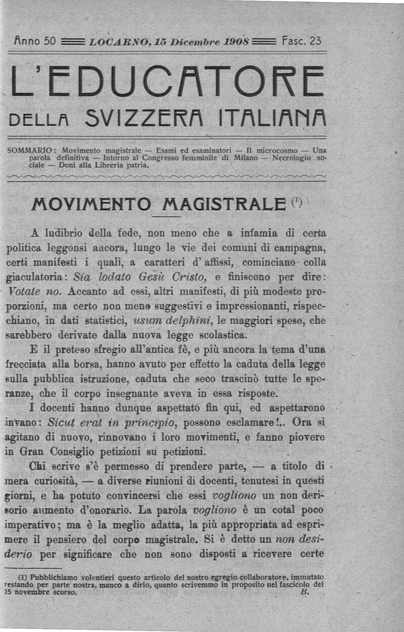 Buchumschlag - Heft 23