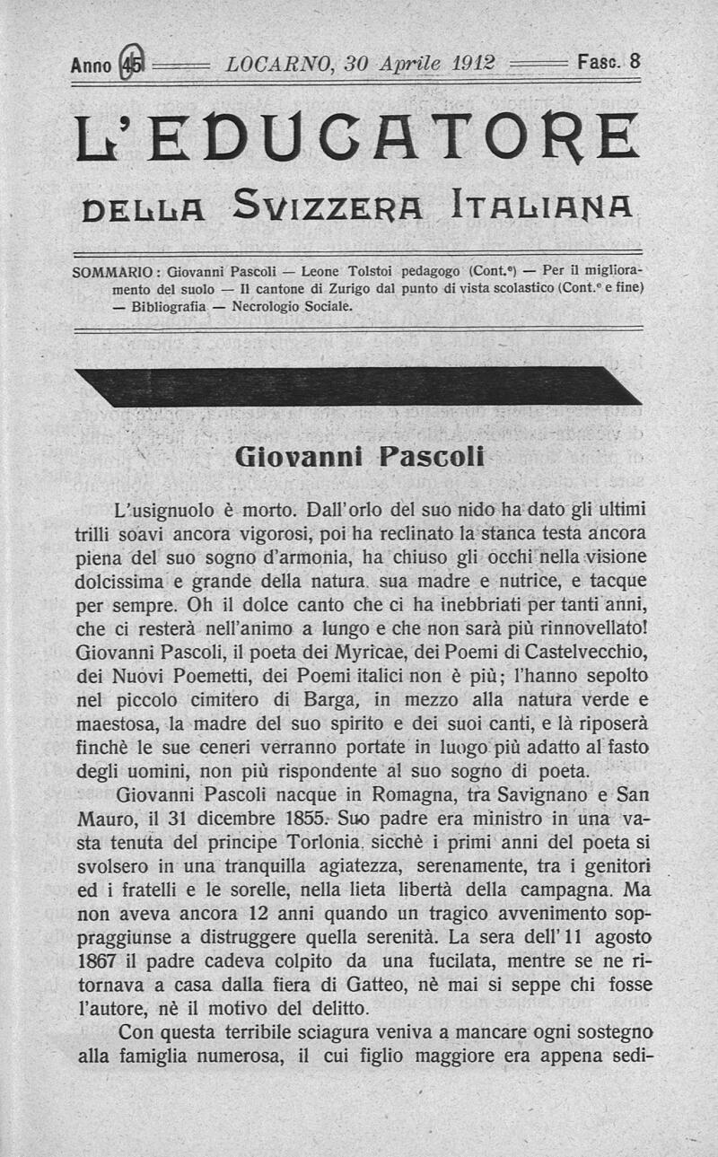 Buchumschlag - Heft 8