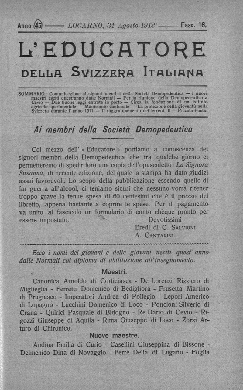 Buchumschlag - Heft 16