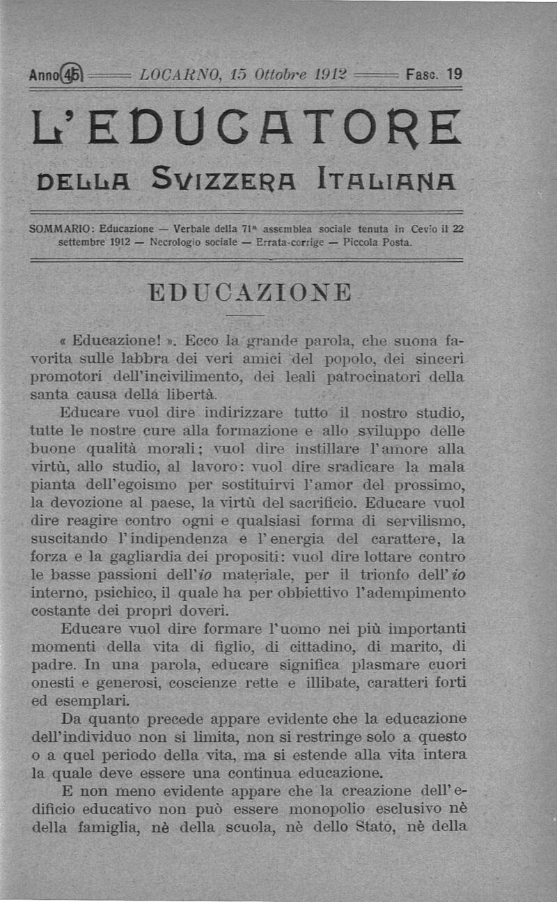 Buchumschlag - Heft 19