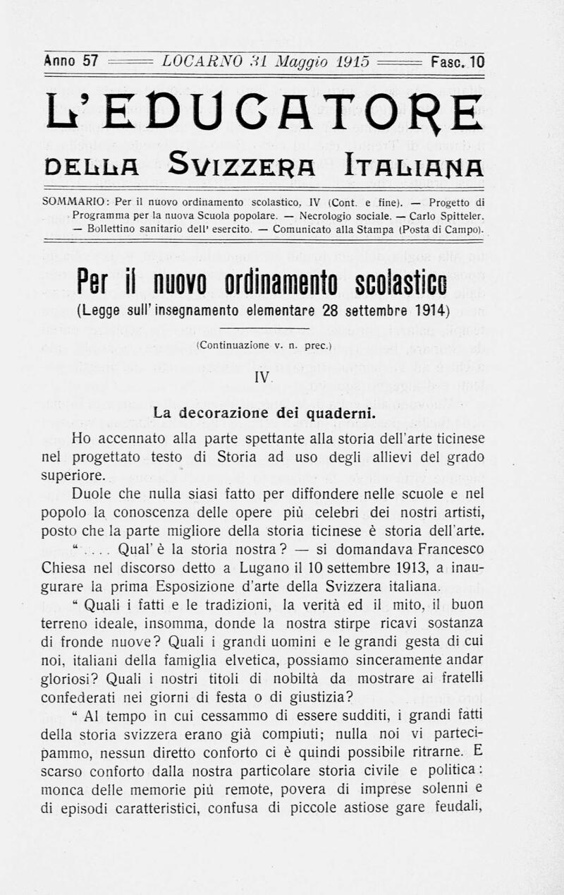 Buchumschlag - Heft 10