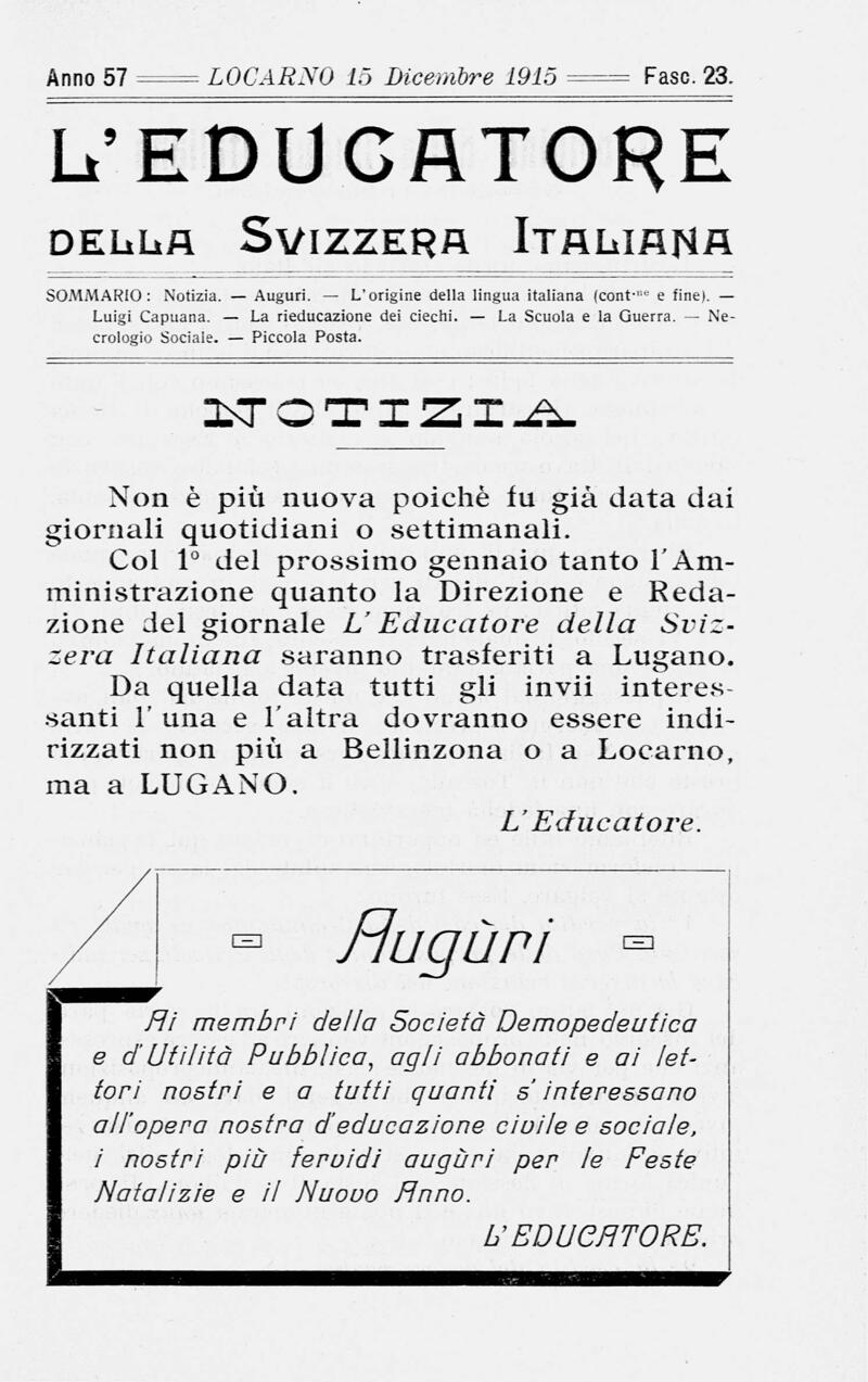 Buchumschlag - Heft 23