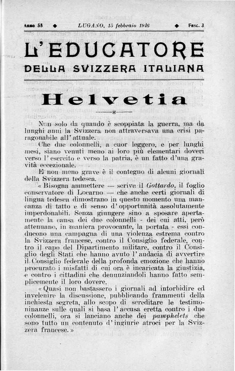 Buchumschlag - Heft 3