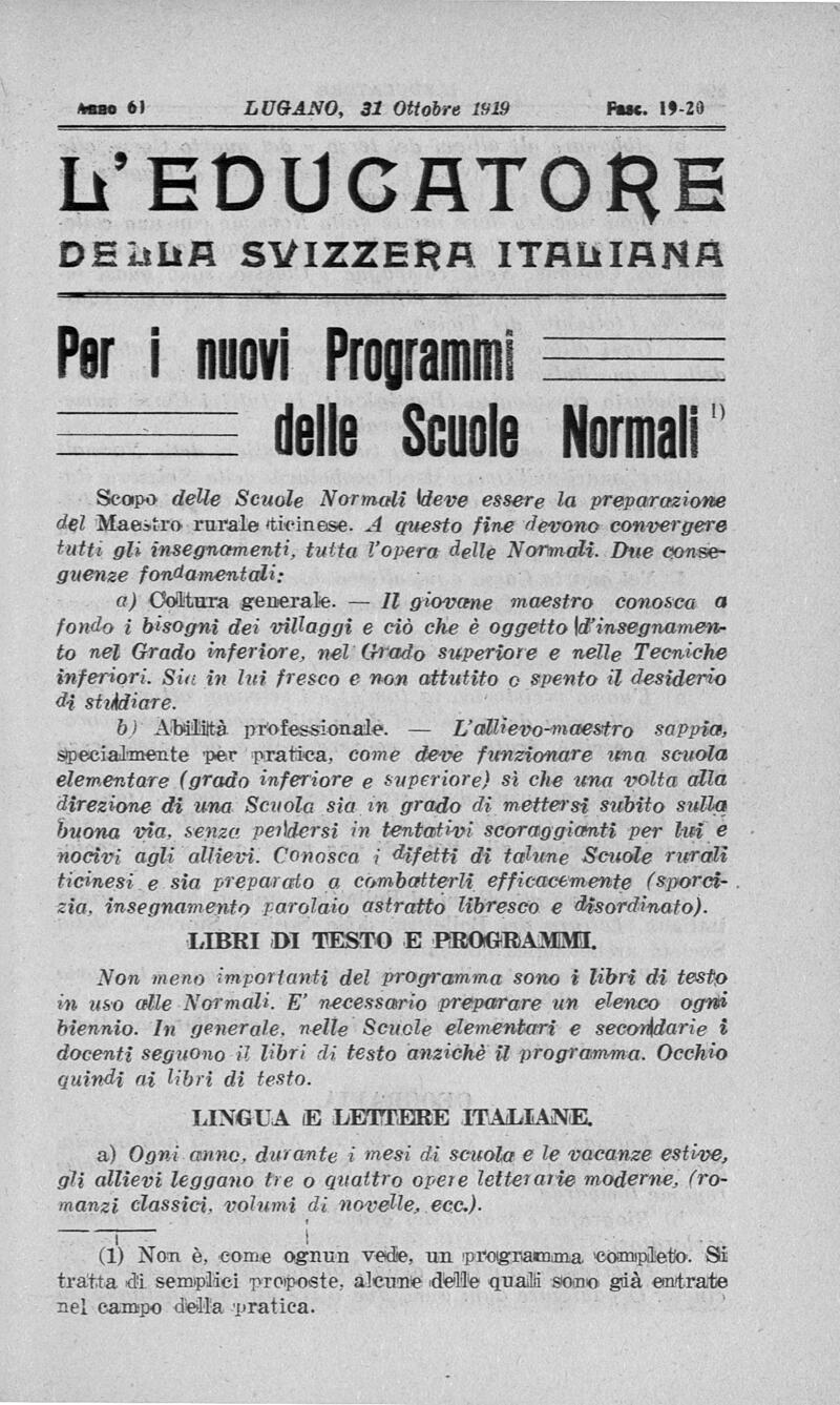 Buchumschlag - Heft 19-20