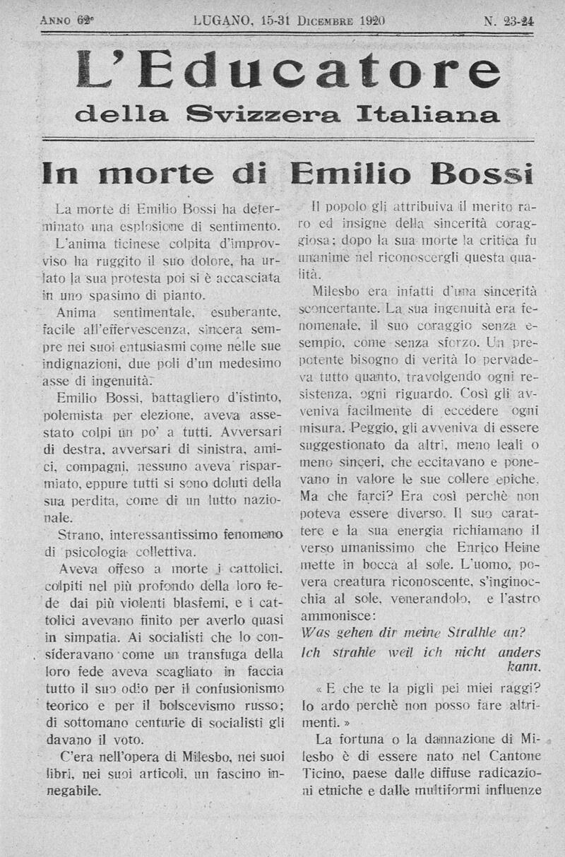 Buchumschlag - Heft 23-24