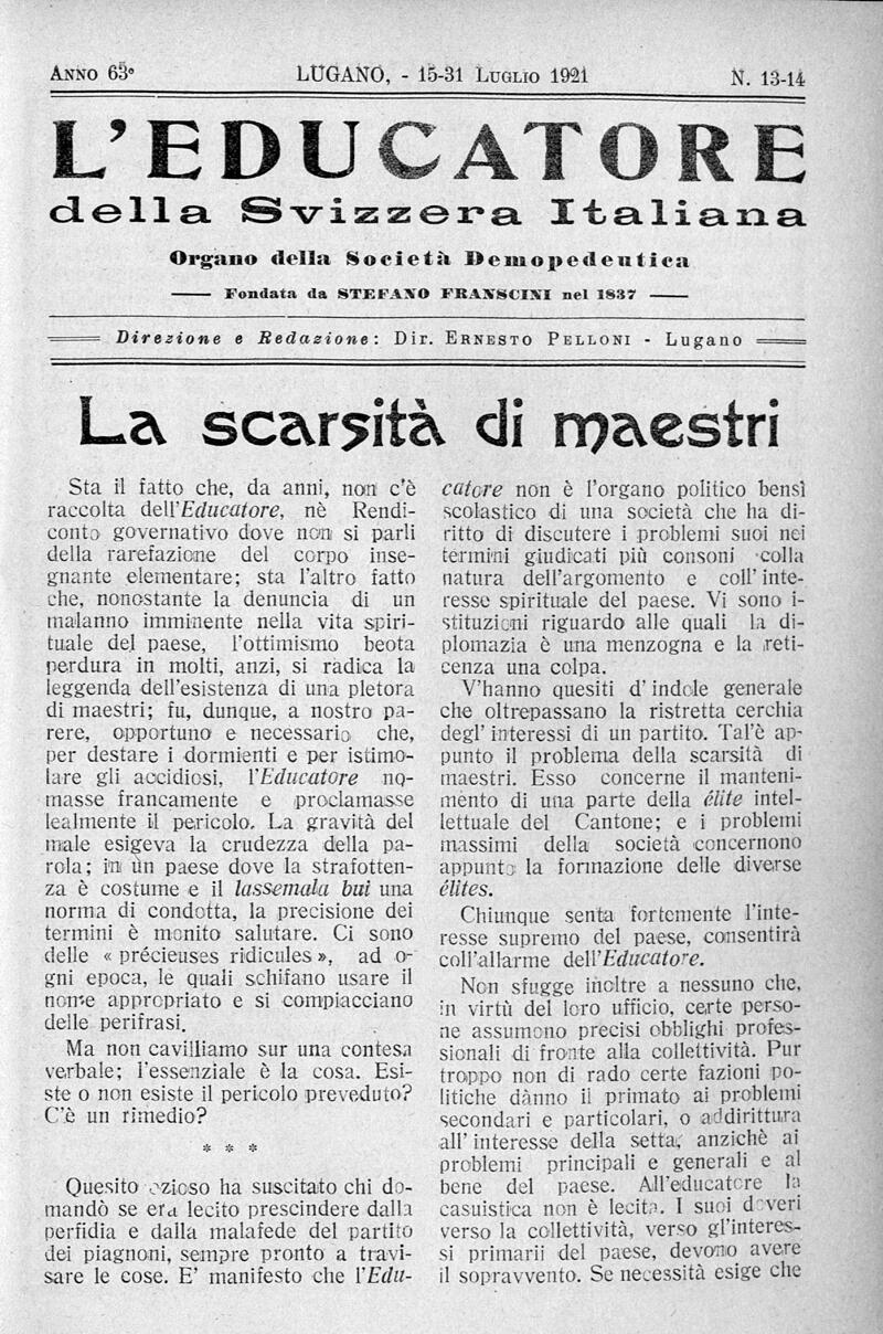 Buchumschlag - Heft 13-14