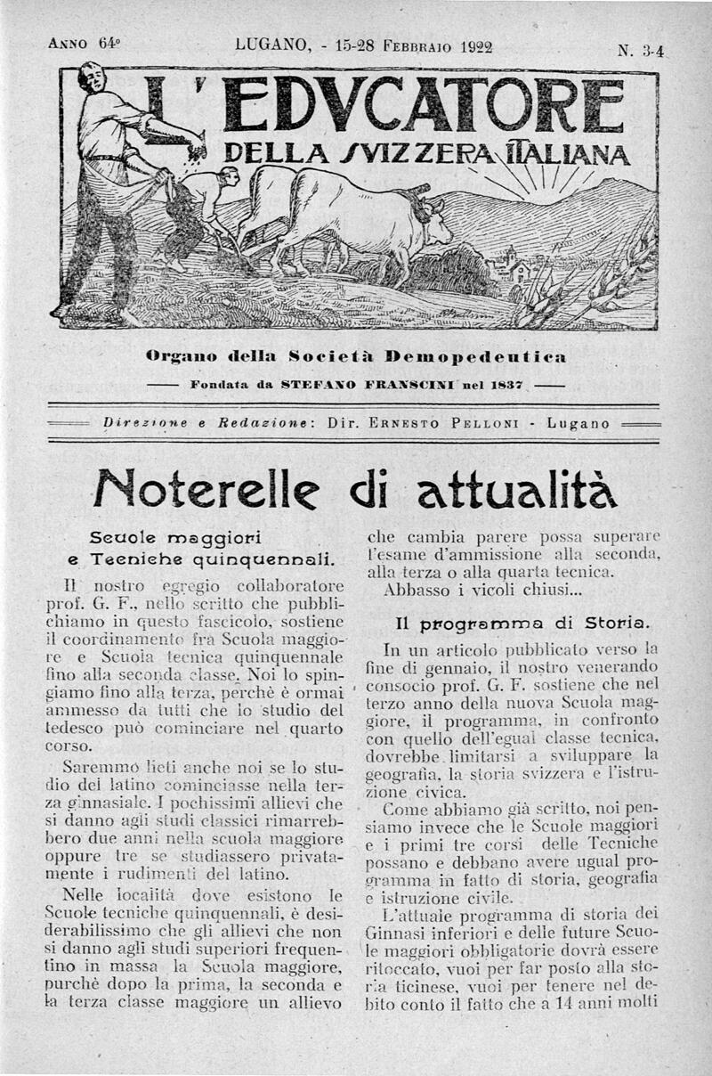 Buchumschlag - Heft 3-4