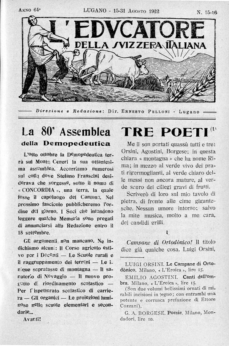 Buchumschlag - Heft 15-16