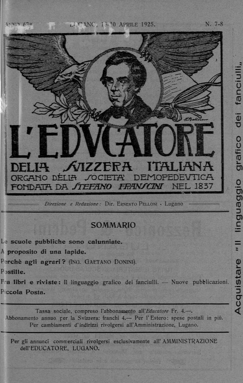 Buchumschlag - Heft 7-8