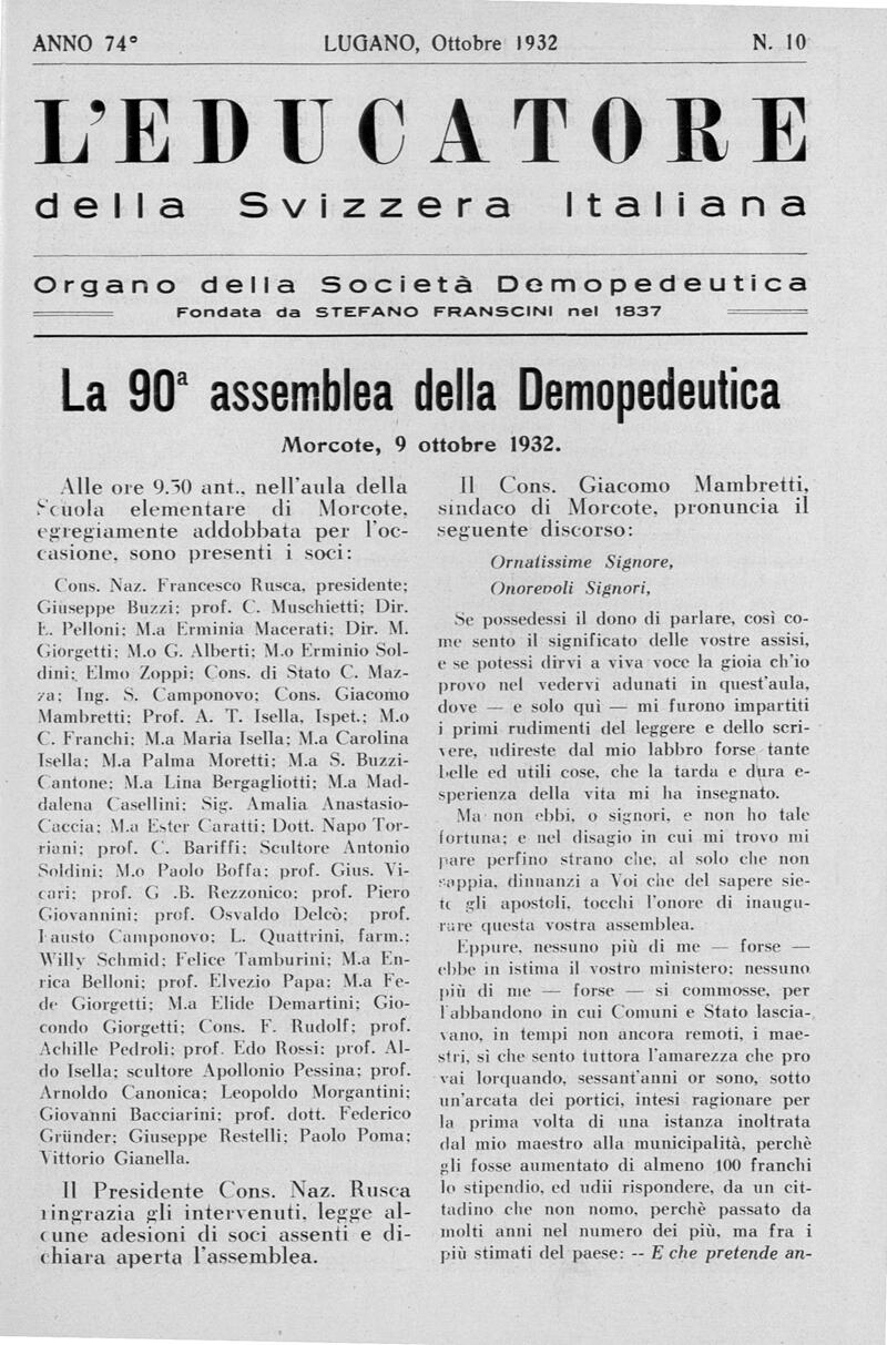 Buchumschlag - Heft 10