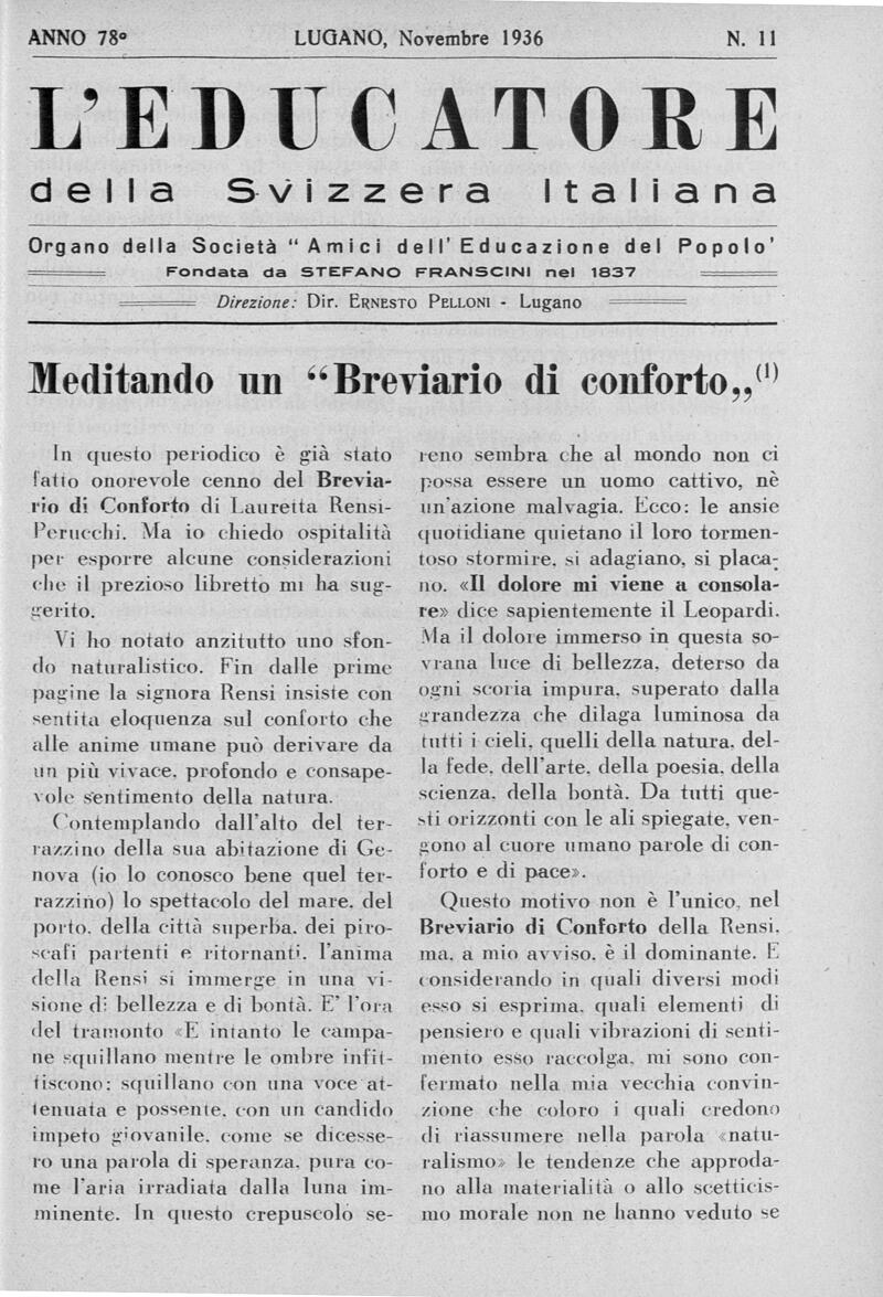 Buchumschlag - Heft 11