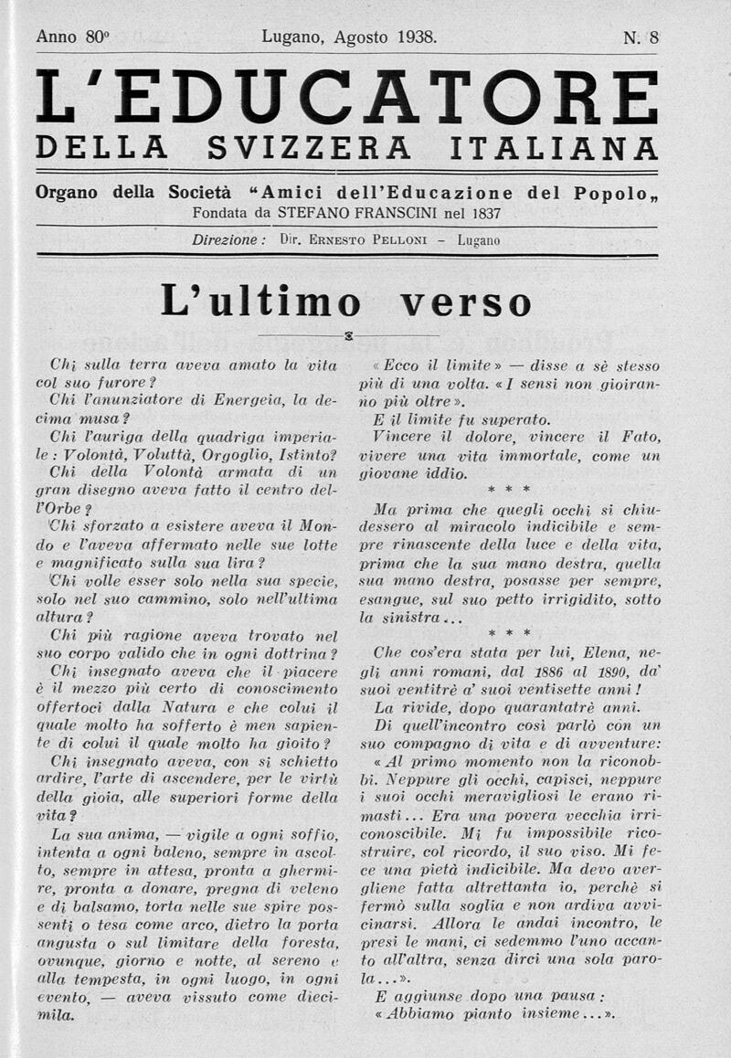 Buchumschlag - Heft 8