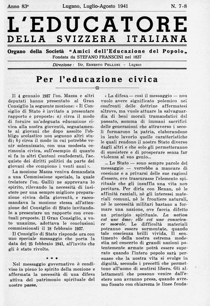 Buchumschlag - Heft 7-8