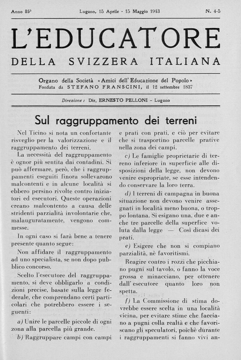 Buchumschlag - Heft 4-5