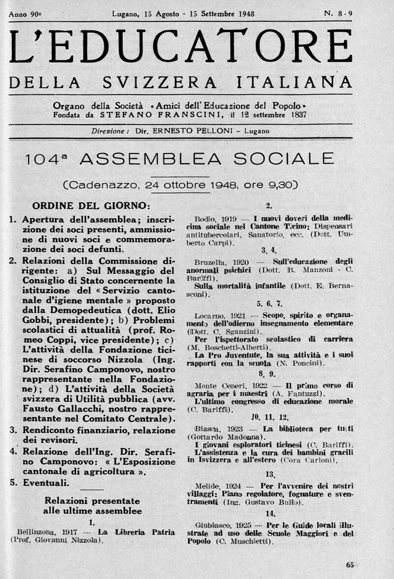 Buchumschlag - Heft 8-9