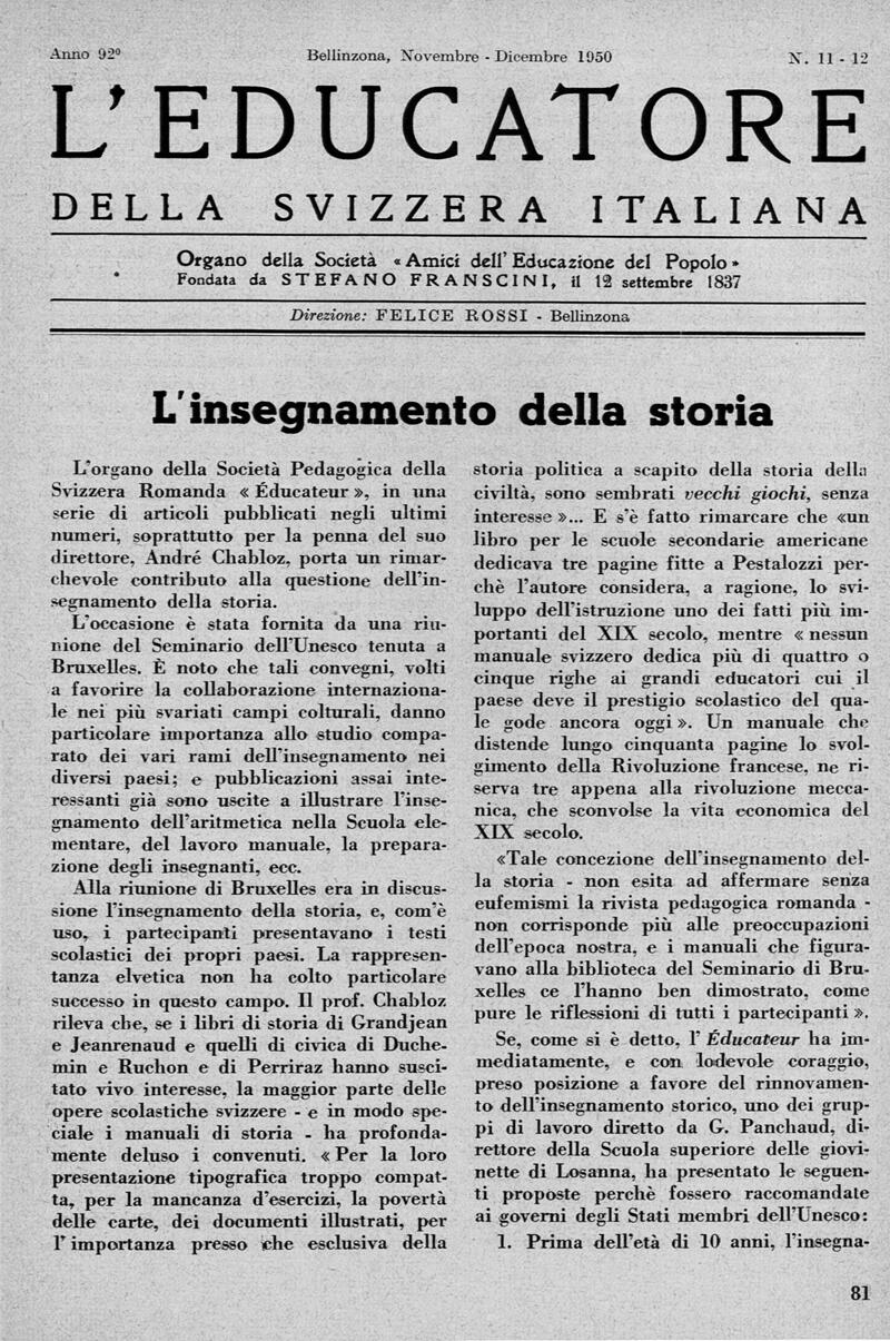 Buchumschlag - Heft 11-12