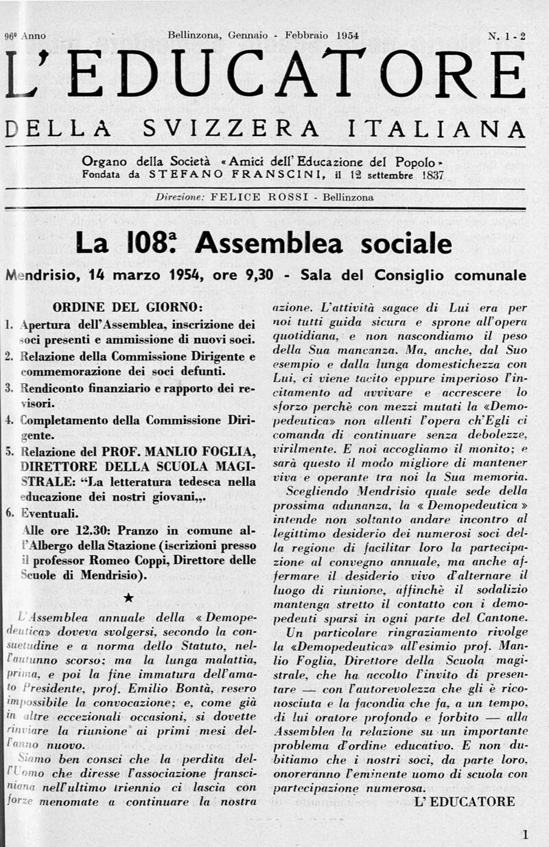 Buchumschlag - Heft 1-2