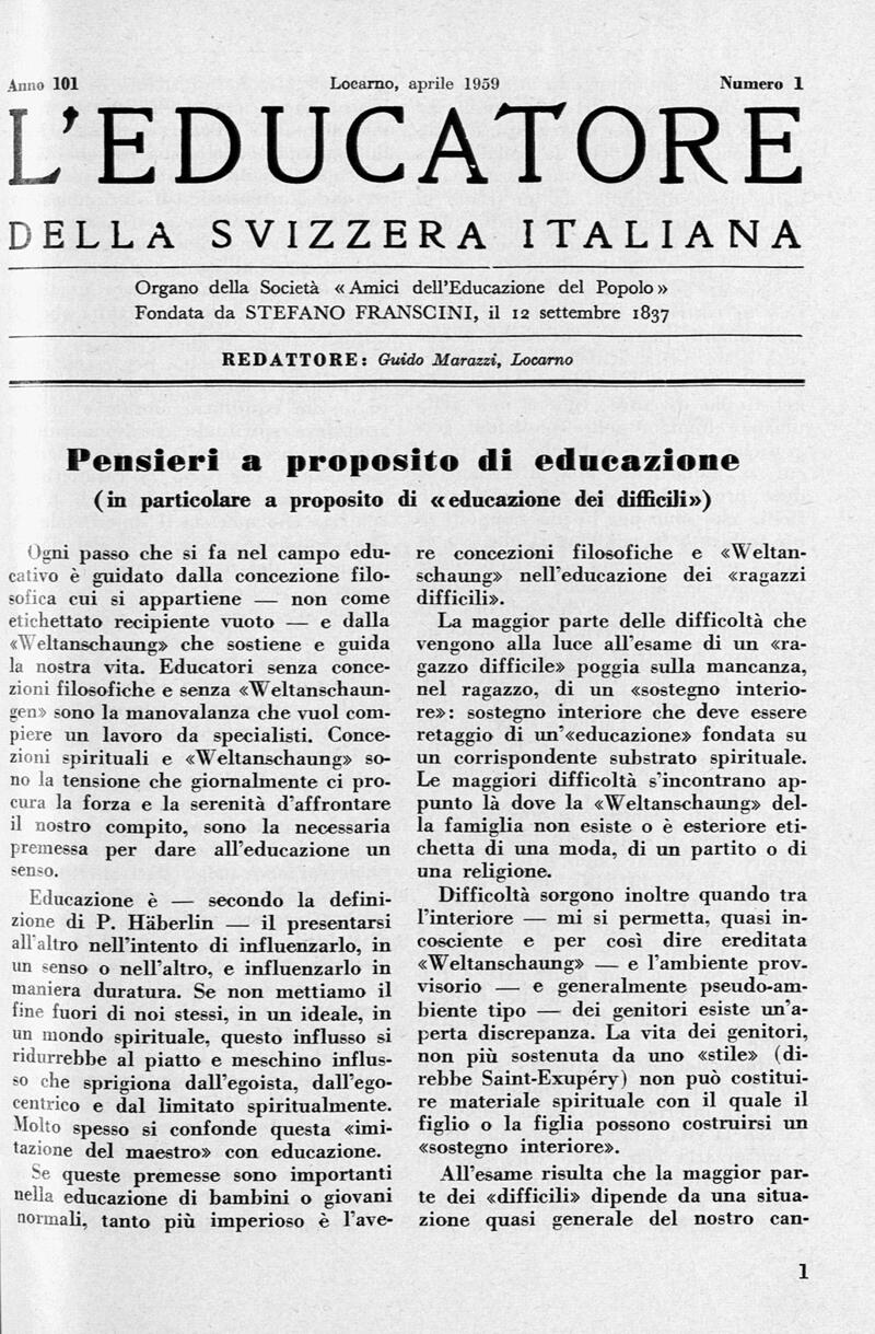 Buchumschlag - Heft 1