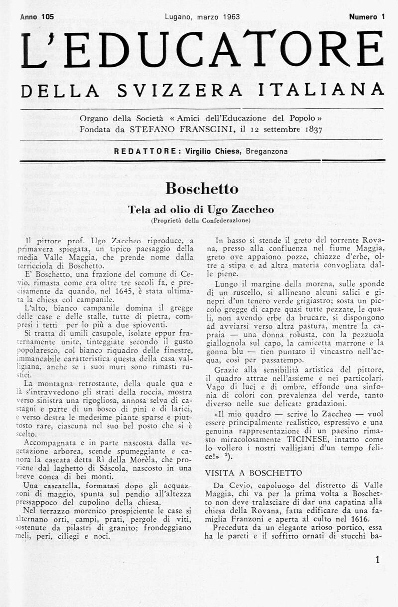 Buchumschlag - Heft 1