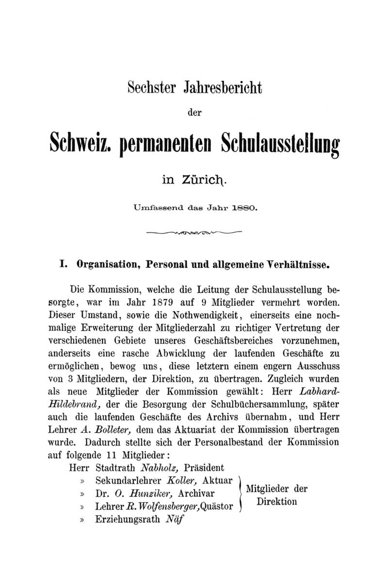 Buchumschlag - Band 6 (1880)