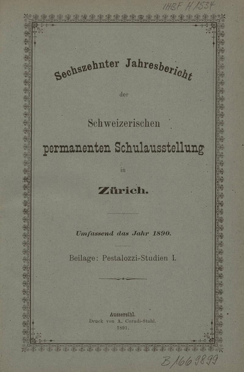 Buchumschlag - Band 16 (1890)