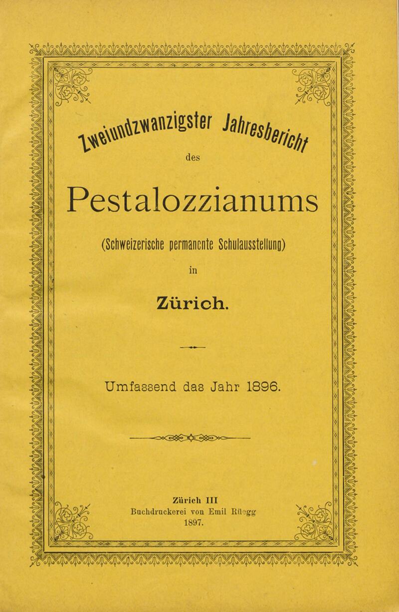 Buchumschlag - Band 22 (1896)