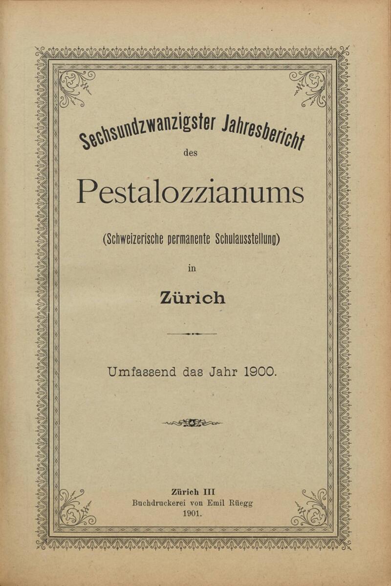 Buchumschlag - Band 26 (1900)