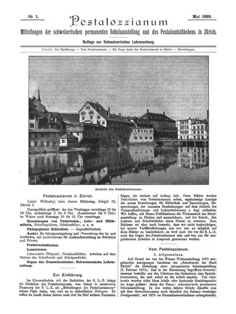 Buchumschlag - Heft 1