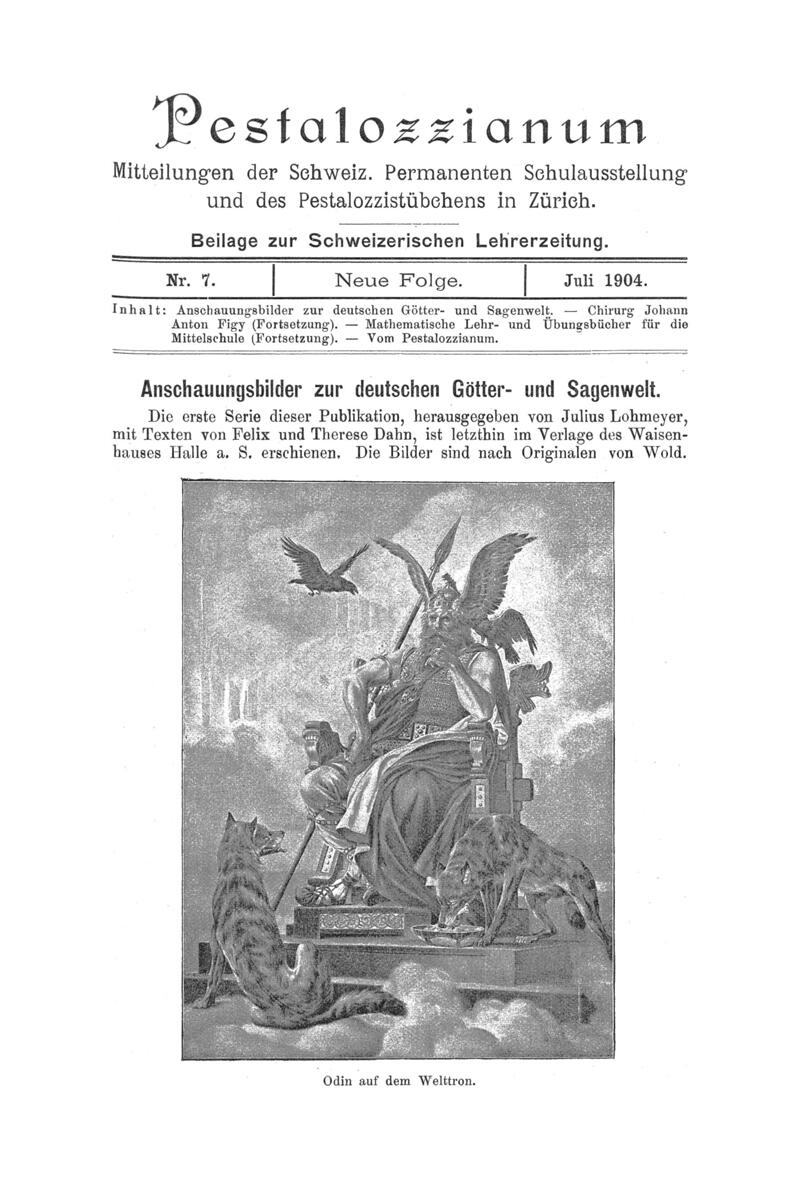 Buchumschlag - Heft 7